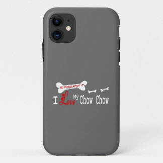 Funda Para iPhone 11 Amo Mi Chow Chow