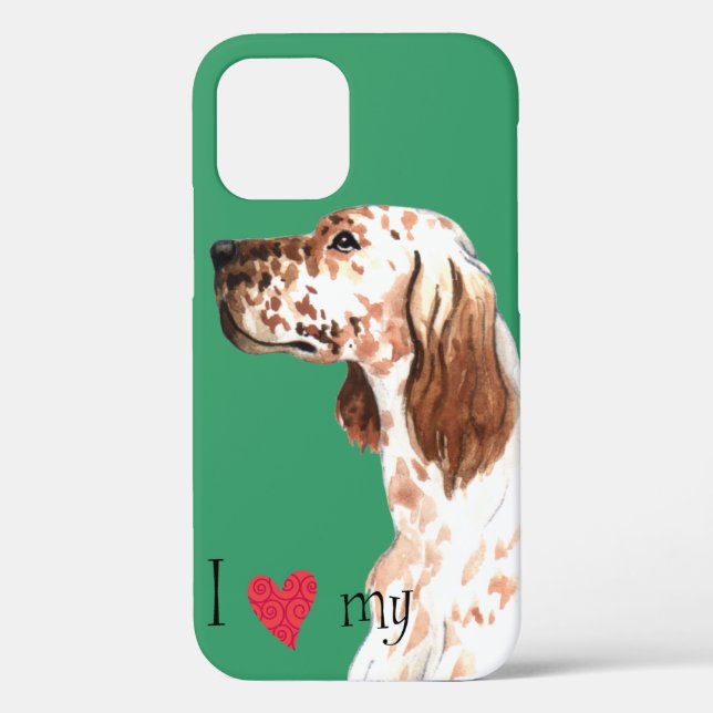 Funda De Case-Mate Para iPhone Amo mi estilo de inglés (Reverso )