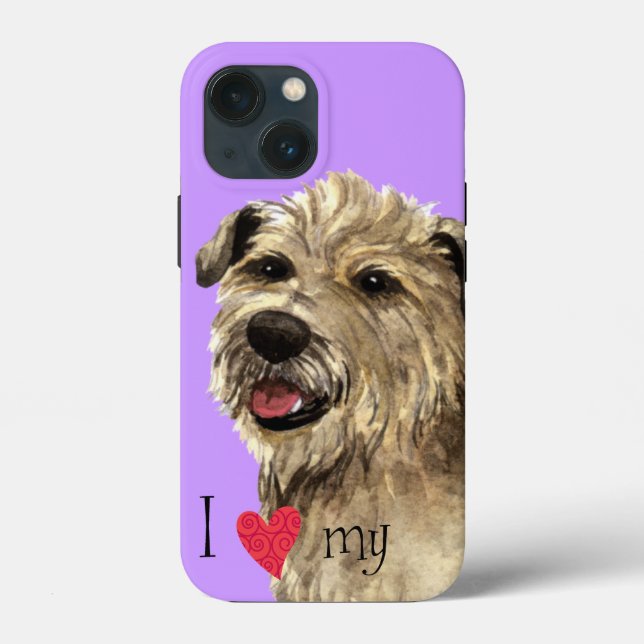Funda De Case-Mate Para iPhone Amo mi glen de Imaal Terrier (Reverso )
