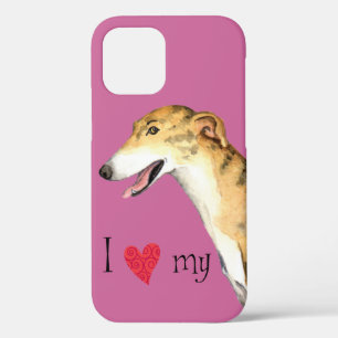 Funda Para iPhone 12 Amo mi Greyhound