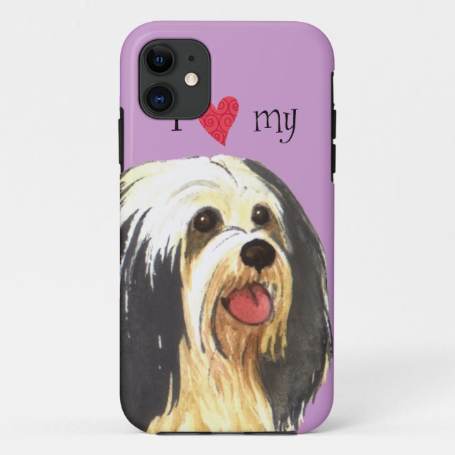 Funda De Case-Mate Para iPhone Amo mi Havanese (Reverso)