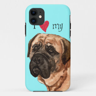 Funda Para iPhone 11 Amo mi mastín
