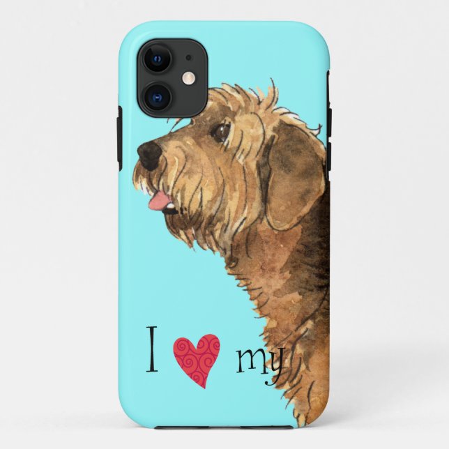 Funda De Case-Mate Para iPhone Amo mi Otterhound (Reverso)