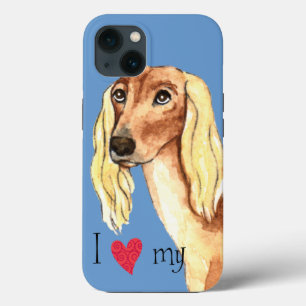 Funda Para iPhone 13 Amo mi Saluki