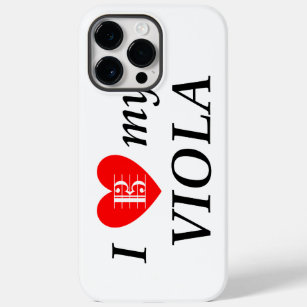 Funda Para iPhone 14 Pro Max De Case-Mate Amo Mi Viola (Corazón Mi Viola)
