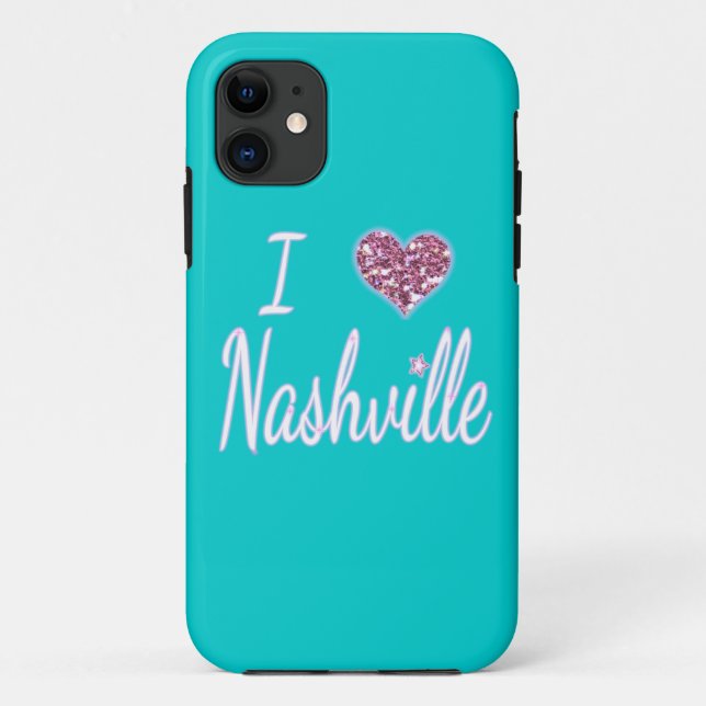 Funda De Case-Mate Para iPhone Amo Nashville (Reverso)