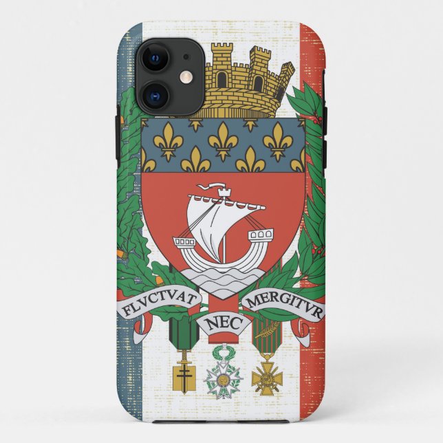 Funda De Case-Mate Para iPhone Amo París (Reverso)