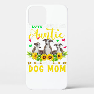 Funda Para iPhone 12 Pro Amo Ser Una Tía   Perro Mamá Whippet Lover