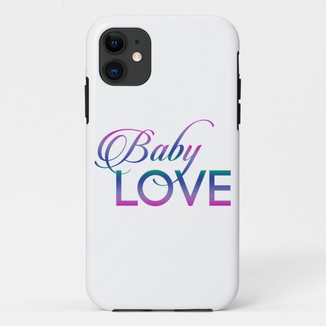Funda De Case-Mate Para iPhone Amor de bebé (Reverso)
