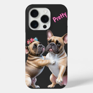 Funda Para iPhone 15 Pro Amor de Bulldog Francés Bulldog Francés