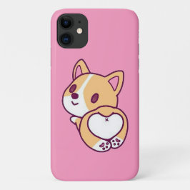 Funda Para iPhone 11 Amor de Cachorro Corgi Adorable