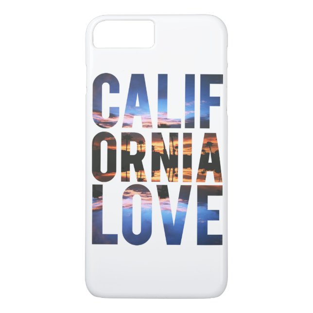 Funda De Case-Mate Para iPhone Amor de California (Reverso)