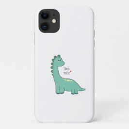 Funda Para iPhone 11 Amor de Dino
