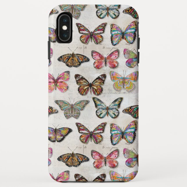 Funda De Case-Mate Para iPhone Amor de Mariposa (Reverso)