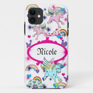 Funda Para iPhone 11 Amor de Pegacorn
