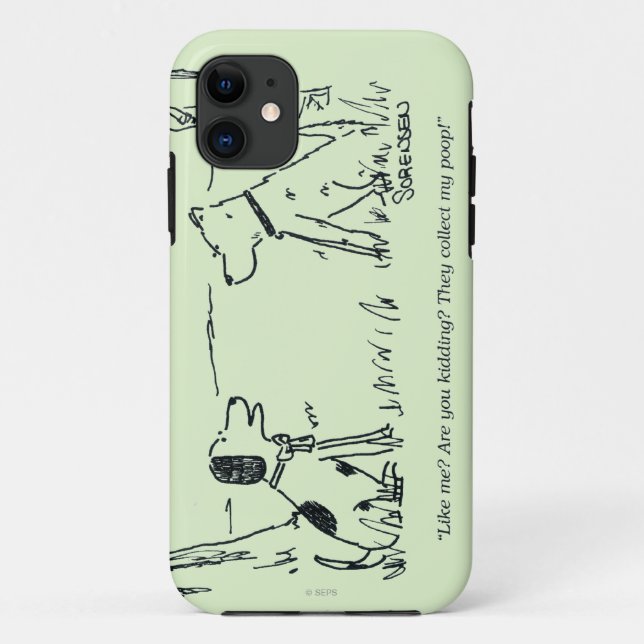 Funda De Case-Mate Para iPhone Amor del perro (Reverso)