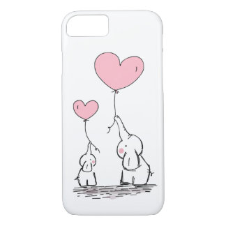 Funda Para iPhone 8/7 Amor elefante