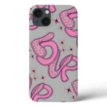 Amor en el estilo de los años 60 rosa y gris