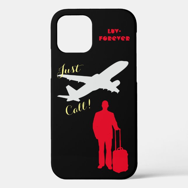 Funda De Case-Mate Para iPhone Amor Eterno Negro (Reverso )