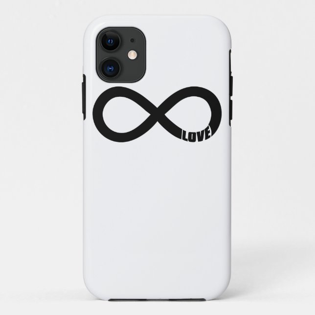 Funda De Case-Mate Para iPhone Amor infinito (Reverso)