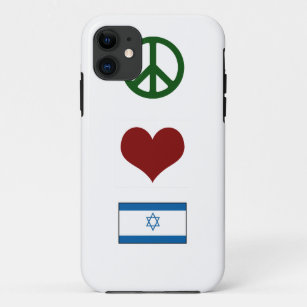 Funda Para iPhone 11 Amor Israel de la paz