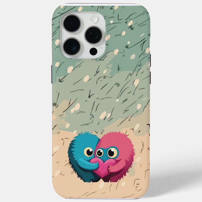 Funda De Case-Mate Para iPhone Amor monárquico (Reverso )