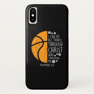 Funda Para iPhone X Amor por Dios   Puedo Hacer Todas Las Cosas A Trav
