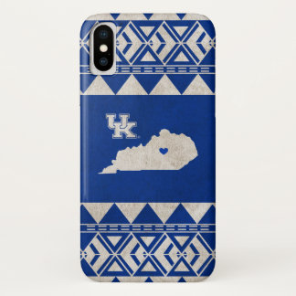 Funda Para iPhone X Amor tribal del estado de Kentucky el |