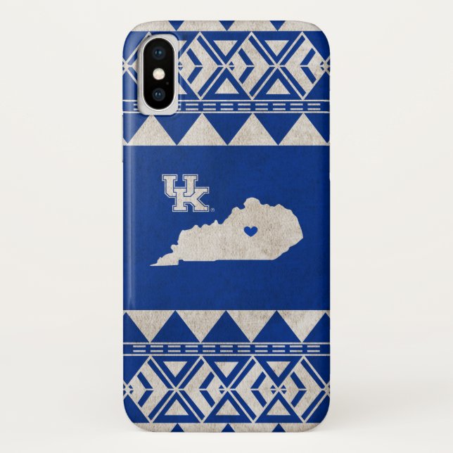 Funda De Case-Mate Para iPhone Amor tribal del estado de Kentucky el | (Reverso)
