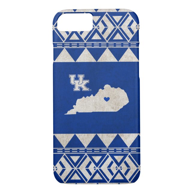 Funda De Case-Mate Para iPhone Amor tribal del estado de Kentucky el | (Reverso)