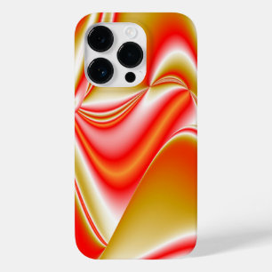 Funda Para iPhone 14 Pro De Case-Mate Amor y Oro Arte de Arcoíris Abstracto 3D