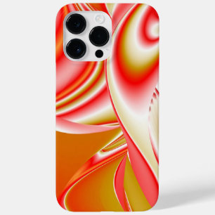 Funda Para iPhone 14 Pro Max De Case-Mate Amor y Oro Arte de Arcoíris Abstracto 3D