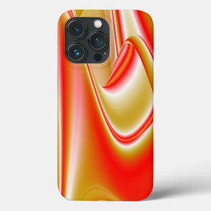 Funda Para iPhone 13 Pro Amor y Oro Arte de Arcoíris Abstracto 3D