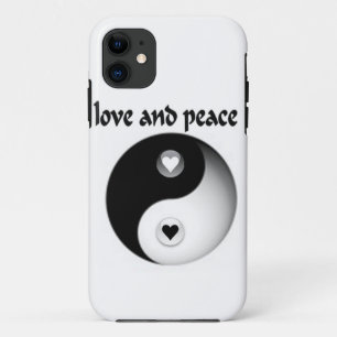 Funda Para iPhone 11 Amor y paz