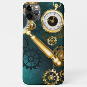 Funda Para iPhone 11 Pro Max Ampliador en estilo Steampunk