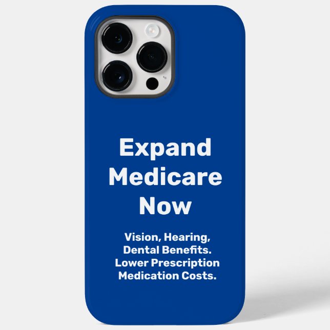 Funda De Case-Mate Para iPhone Ampliar Medicare Ahora (Reverso )