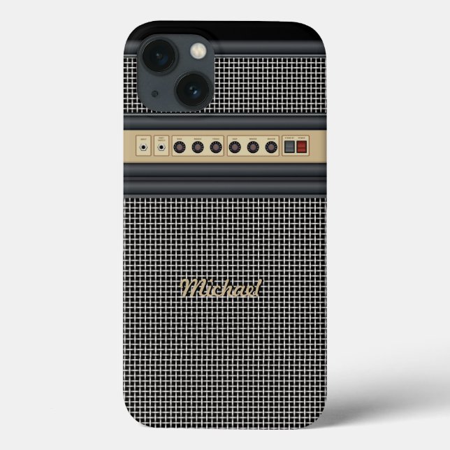 Funda De Case-Mate Para iPhone Amplificador de sonido de guitarra musical (Reverso)
