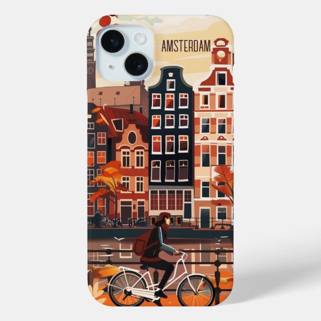 Funda De Case-Mate Para iPhone Ámsterdam (Reverso )