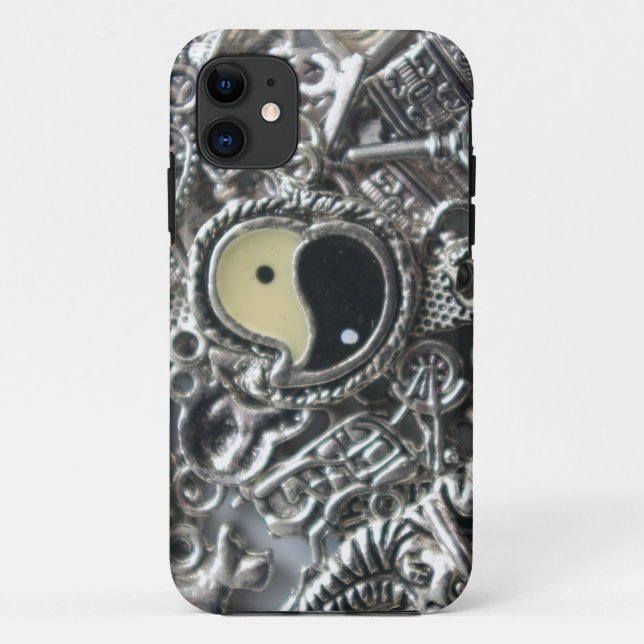 Funda De Case-Mate Para iPhone amuleto ying yang (Reverso)