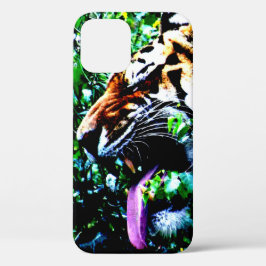 Funda Para iPhone 12 Amur Tiger iphcna