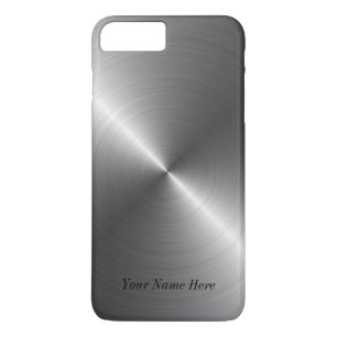 Funda Para iPhone 8 Plus/7 Plus Añada su caso metalizado de acero conocido del