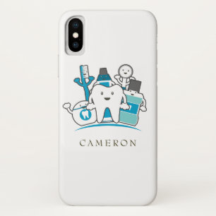Funda Para iPhone X Añada su conocido la cuadrilla limpia de los