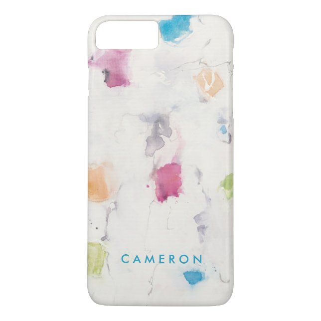 Funda De Case-Mate Para iPhone Añada su impresión abstracta del | Glitterati I (Reverso)