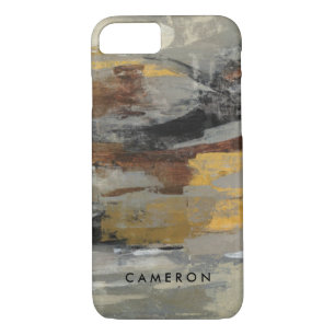 Funda Para iPhone 8/7 Añada su impresión gris abstracta el   neutral