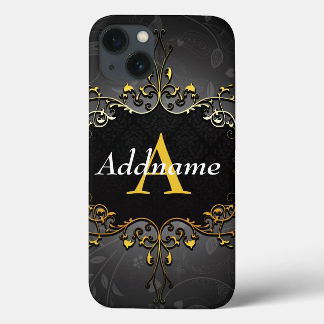Funda De Case-Mate Para iPhone Añade tu nombre e inicial (Reverso)