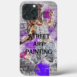 Funda Para iPhone 13 Pro Max Añadir el texto Arte callejero pintura Guay artíst