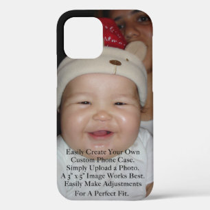 Funda Para iPhone 12 Añadir fácilmente su foto a un Personalizado per