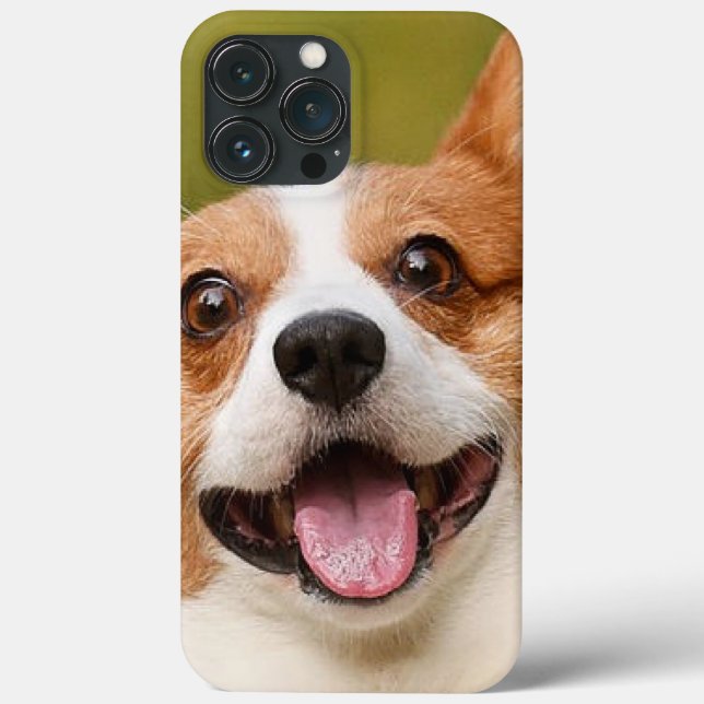 Funda De Case-Mate Para iPhone Añadir foto de perro personalizada (Reverso )