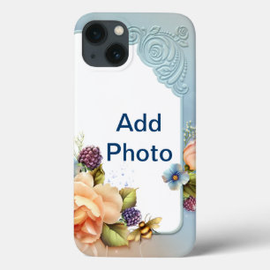Funda Para iPhone 13 Añadir la foto al estuche-mate para iPad apenas