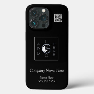 Funda Para iPhone 13 Pro Añadir logotipo Guión blanco Minimalista moderno C